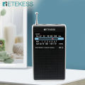 RETEKESS PR15 FM AM NOAA Emergency Pointer Tuning Radio Mini Handheld Radio Portable Pocket Radio Receiver With Weather Warning. 