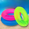 Summer Pool Fluorescent Inflatable Toys Outdoor Swimming Ring Color Random Beach Swimming Floating Water Toys for Kids s. 