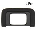 2pcs Viewfinder Eyepiece Eyecup Protective Cover For DSLR D300 / D3100 / D3200 / D3300 / D5000 / D5100 / D5200 / D5300. 