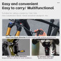 Bicycle Front Fork Pump Air Shock Rear Suspension Absorber Pump MTB Mountain Bike Air Pump 300PSI Tire Damper Air Inflator Pump pen gpt. 