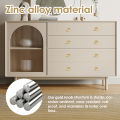 25Pcs Drawer Knob Set Zinc Alloy Cabinet Handles Rustproof Gold Dresser Knobs with Screws Decorative Drawer Pull Handle Furnitur.