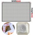 Customized Size Screen Windows No Drilling Mosquito Net White Mesh Air Tulle Reusable With Velcro Anti Insect Fly Curtains.