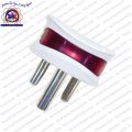 superstar Round Three pin Plug (small) 6a,250v AC model : PL-03. 
