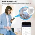 Mini Smart Wifi Plug US Wireless Outlet 10A Voice Remote Control Timer Intelligent Home Appliances Work With Alexa  Home. 