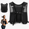 Lightweight Running Vest Pack for Men & Women, Breathable Hydration Vest, Front Pocket Adjustable Outdoor Jogging Backpack. 