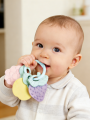 Baby Fruit Style Soft  Rattle Teether Toy Kid Newborn Chews Food Grade Silicone Teethers Infant Training Bed Toy Chew Toys. 