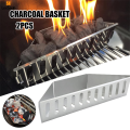 Leeseph Stainless Steel Charcoal Basket, BBQ Grilling Accessories for Grills and Kettles, Charcoal Grill Accessories. 