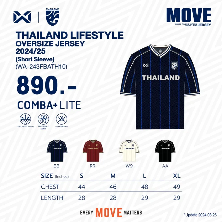 Ready%20for%20Immediate%20Delivery:%20Warrix%20Oversize%20Lifestyle%20Football%20Shirt.%20Oversized%20Thai%20National%20Team%20Shirt%20(Wa-243Fbath10)%20-%20Blue/Black/Red%20-%20Image%202