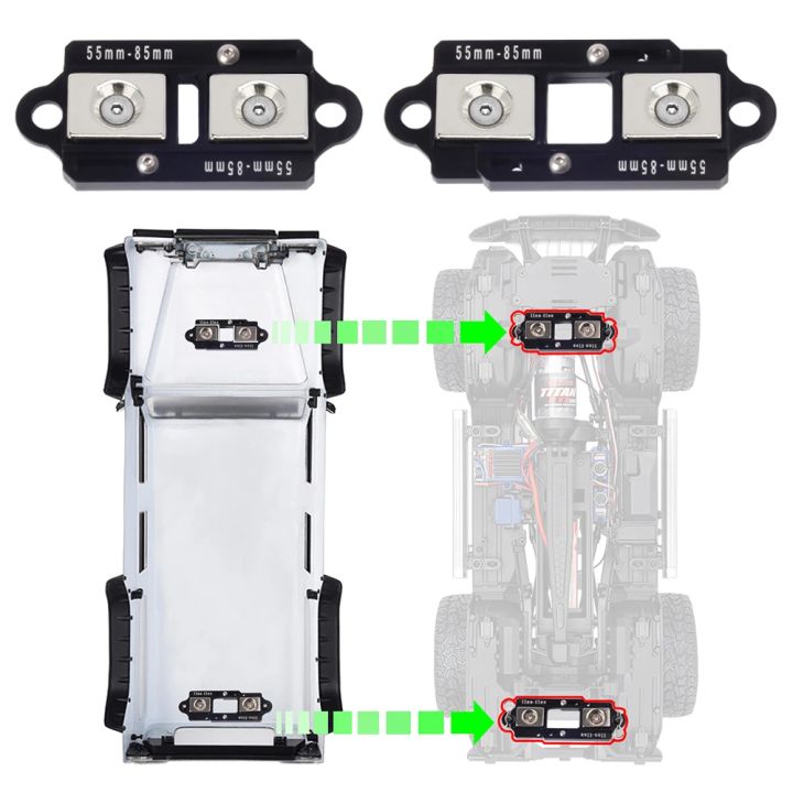 4PCS%2055-85mm%20Adjustable%20Magnet%20Body%20Posts%20Invisible%20Magnetic%20Car%20Shell%20Mount%20for%201/10%20RC%20Crawler%20Axial%20SCX10%20%20TRX4%20TRX-6%20-%20Image%203