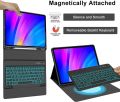 DINGRICH Touchpad iPad Pro 11 inch Case with Keyboard - Wireless Bluetooth, 7 Color Backlit, Premium Trackpad, Magnetically Detachable, for iPad Pro 11 (4th/3rd/2nd/1st Gen) - Black. 