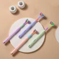 Tooth Brush with Soft Bristles Easy to Use Deep Cleaning Toothbrush for Adults Kids Boys Girls. 