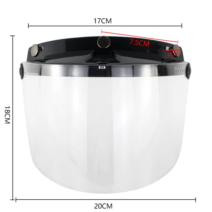 Motorcycle%203-Snap%20Visor%20Lens%20Shield%20Sturdy%20Anti%20Dizziness%20Motorcycle%20Helmet%20Visor%20Lens%20%20for%20Friends%20Family%20Members%20Neighbors%20-%20Image%205