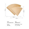 Lights4u filter paper coffee filter paper coffee filter coffee filter drip coffee paper filter. 