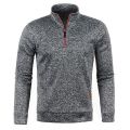 Men Pullover Men's Thicker Sweatshirts Half Zipper Pullover for Male Hoody Man Sweatshir Autumn Solid Color Turtleneck Sweaters. 