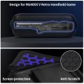 Travel Storage Bag Compatible with RG40XX V Retro Handheld Game Console, Handheld Emulator Storage Holder Organizer (Box Only).