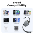 Toocki 100W Type C Retractable Cable For iphone 16 15 Pro Max  Fast Charger Cable Mini Size 480Mbps Data Cable. 