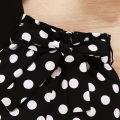 0-18Months Infants Baby Girl Set Black Short Sleeve Bodysuit+Polka Dot Shorts+Headband Toddler Girl Summer Fashion 3PCS Clothing. 
