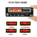 KEBIDU Bluetooth 5.0 MP3 WMA Decoder Board Wireless Car Radio Module DC 12V MP3 Player USB TF FM Car Music Player Accessories.