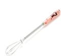 Hand Mixer Electric 1Pc Multifunctional Rotary Manual Egg Beater Mixer Mini Kitchen Egg Whisk Bake Tool Egg Agitator Metal Eco-Friendly Egg Mixer (Size : 18 * 2.5cm) (No Color Choise) Random Color. 