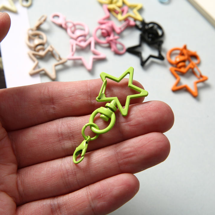 5/50/100%20pcs%20Colorful%20Key%20Chain%20Clasp%20Keyrings%20Big%20Lobster%20Clasp%20Hooks%20Keyfob%20Keychain%20for%20DIY%20Jewelry%20Making%20Supplies%20Wholesale%20-%20Image%202