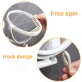 Adjustable Swivel Makeup Mirror with 3X Magnification - Double Sided HD Mirror, Strong Suction Wall Mount, Built-in Hook.