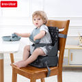 INSULAR Portable Foldable Anti slip Children's Seat High Cushion Baby Dining Chair High Cushion Children's Travel Supplies. 