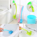 1/2/3pcs Multifunction Curved Toilet Brush Long Handle Toilet Cleaning Brushes Household Deep Cleaning Tool Bathroom Accessories.