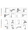 1PC Water saving Nozzle Faucet Extender Kids Hand Washing Device Guide Sink Extender Bathroom accessories Faucet Extension. 