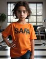 Customized Name Printed T Shirt for Kids. 