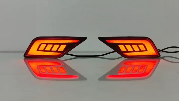 LED Rear Fog Light Tail Bumper Light Set – For Toyota Corolla Cross 2022-2024 (Non-Hybrid)