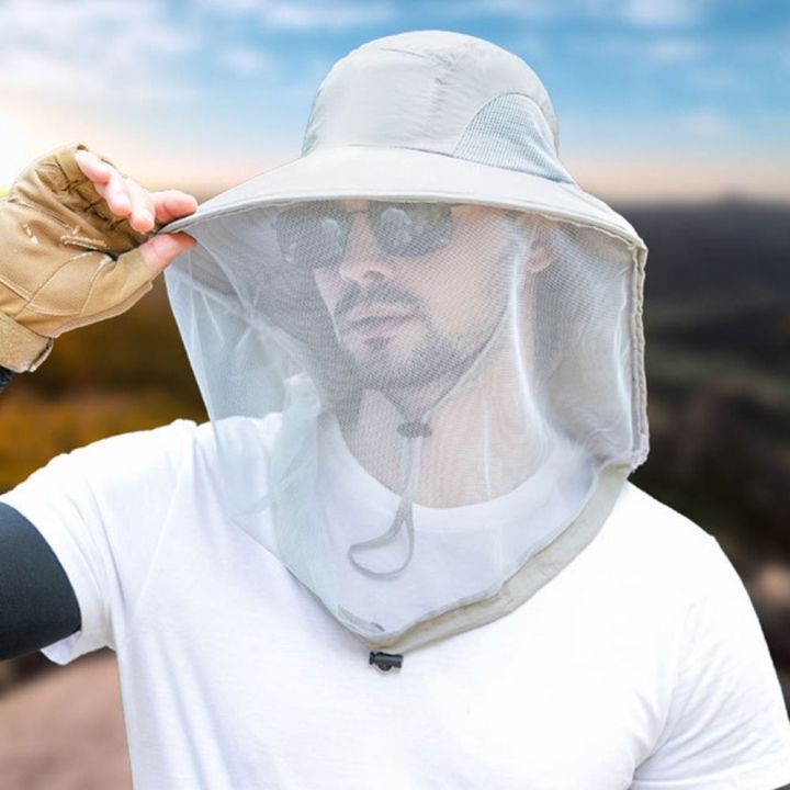 Fashion%20Unisex%20Foldable%20Mosquito%20Hat%20With%20Hidden%20Net%20Mesh%20Repellent%20Insect%20Bee%20Protection%20Casual%20Outdoor%20Sunscreen%20Fishing%20Cap%20-%20Image%203