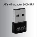 Alfa Wifi USB Adapter Mini 300Mbps -Strong Signal Quality Wireless USB Wifi Dongle/Catcher USB Wifi Adapter For PC / Laptop. 