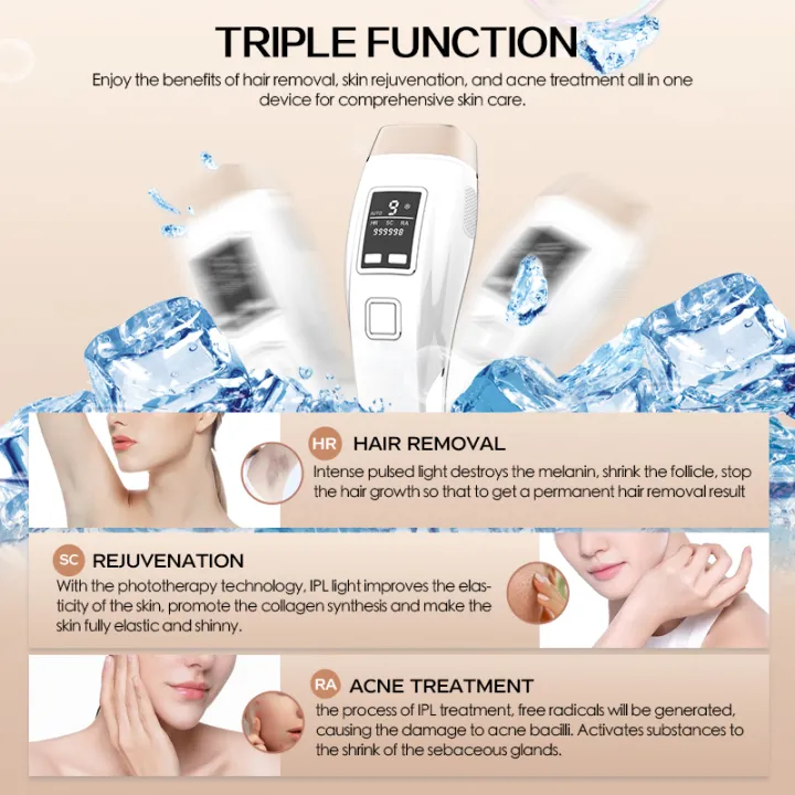 Vancostar%204in1%20Laser%20Hair%20Removal%20IPL%20Epilator%20999000%20Flash%20Cooling%20Acne%20Treatment%20Rejuvenation%20Device%20for%20Home%20Bikini%20Trimmer%20-%20Image%204