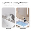 Briwellna Water Heater Flowing Faucet 220V Electric Tankless Water Heater Tap Swivel Spout Electric Faucet Water Heating Geyser.