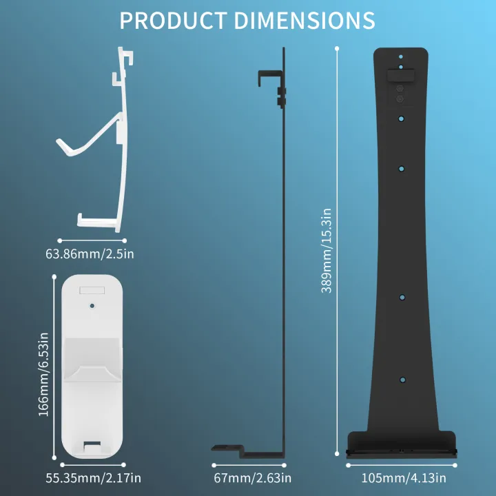 Steel%20Wall%20Mount%20Bracket%20Compatible%20with%20PS5%20Slim,%20Stable%20Metal%20Wall%20Hanging%20Stand%20for%20PS5%20Slim%20with%20Controller&Headphone%20P5227%20-%20Image%203