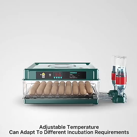 30 Chicken Eggs Automatic Incubator with Automatic Egg Turner & Built-in Candler - Auto Water Refill System