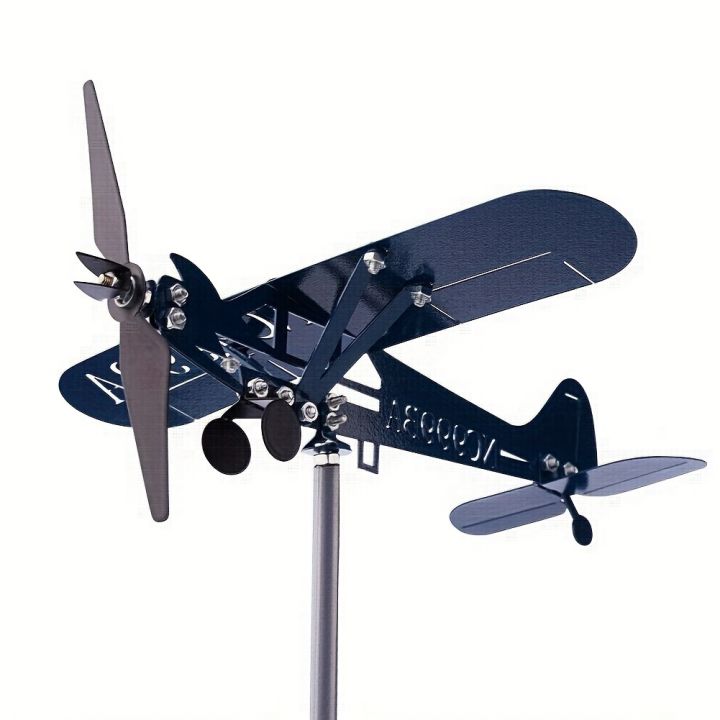 Metal%20Airplane%20Weathervane%203D%20Piper%20J3%20Cub%20Wind%20Spinner%20Windmill%20Garden%20Decor%20Home%20Outdoor%20Roof%20Plane%20Indicator%20Wind%20Direct%20P1C8%20-%20Image%208