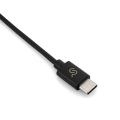 Type-C to Type-C Short Charging Cable for PowerBank, Black, 480Mbps Data Transfer. 