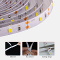 White LED Strip Light, 5V LED Light Strip White, Warm White 3000K/6500K Daylight Bright LED Light for Bedroom, Kitchen,Mirror. 
