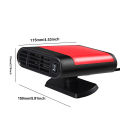 1200W Car Heater 12V Electric Cooling Heating Fan Electric Heater Fan Windshield Defogging Demister Defroster Car supplies. 