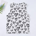 1/4/5 Piece Children's Four Seasons Solid Color Joker Basic Sleeveless Vest Boy Comfortable Top Girl Sweet And Lovely Pink Sling.