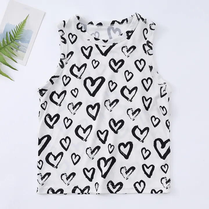 1/4/5%20Piece%20Children's%20Four%20Seasons%20Solid%20Color%20Joker%20Basic%20Sleeveless%20Vest%20Boy%20Comfortable%20Top%20Girl%20Sweet%20And%20Lovely%20Pink%20Sling%20-%20Image%203