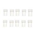 10Pcs/Bag Dental Suction Tube Convertor Plastic Saliva Swivels Ejector Suction Adaptor Tips Dental Tool Materials Autoclavable. 