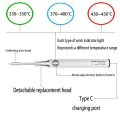 USB 5V 8W Soldering Iron Tool Pen DIY Welding Pen Without Cable, Home Outdoor Convenient Welding Repair Tool Set. 