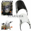 Motorbike 7.5" Headlight Windshield Fairing Compact Sport Wind Deflector Instrument Visor For Royal Enfield Classic 500CC Models.