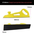 HIFESON 70x400mm Manual Sanding Block Sandpaper Machine Hand Grinding Holder Handheld Polisher Sander For Car Wood Workig. 