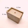 Tricky Toy Simulation Spider Wooden Box Spoof Insect Spider Box Creative Haunted House Horror Scene Layout Small Wooden Box.