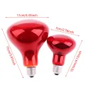 Infrared Physiotherapy Bulb 100W 150W Heating Therapy Red Lamp for Body Neck Ache Arthritis Muscle Joint Relaxation Pain Relief. 