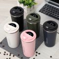 Temperature Display Indicator Sipper 380ML Vacuum Insulated Stainless Steel Tea Coffee Mug Thermos Flask Travel Mug - Tumbler with Flip Lid Mesh Filter Hot and Cold for 3 Hours (Multicolor). 