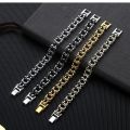 Stainless Steel Biker Chain Bracelet Mens Bracelet Link Chain Motorcycle Bicycle Style Bracelets Fashion Punk Bangles Jewelry. 